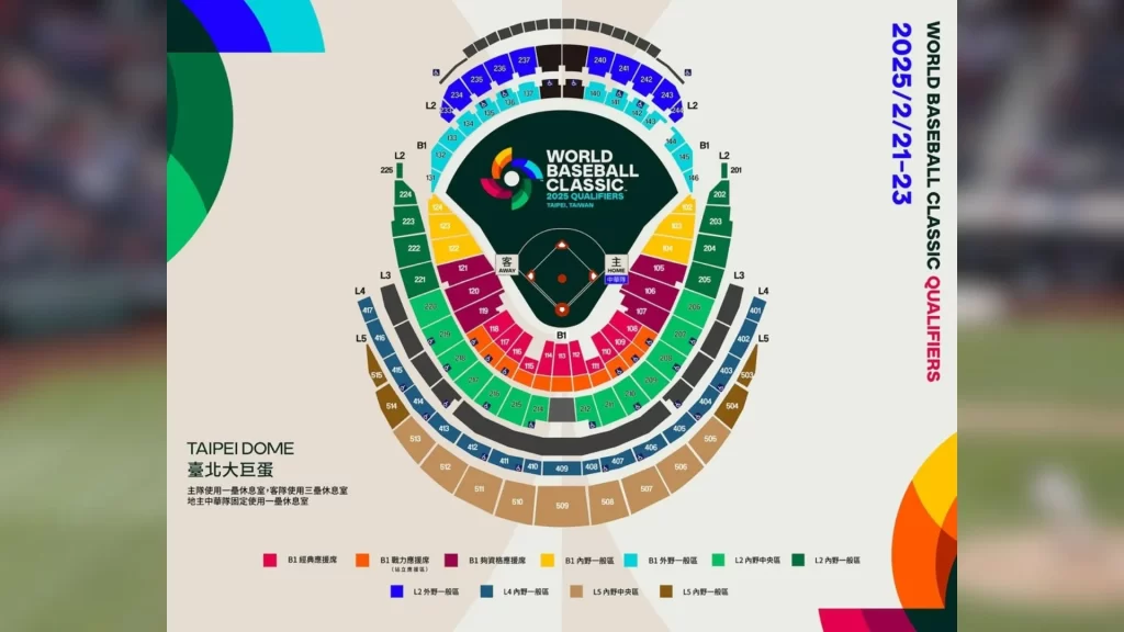 經典賽資格賽賽程 世界棒球經典賽門票 WBC資格賽名單