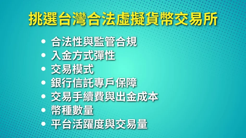 台灣虛擬貨幣交易所